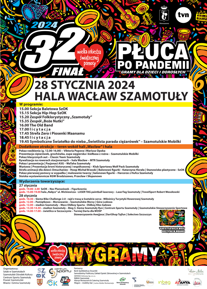 Plakat 32 Fianłu WOŚP